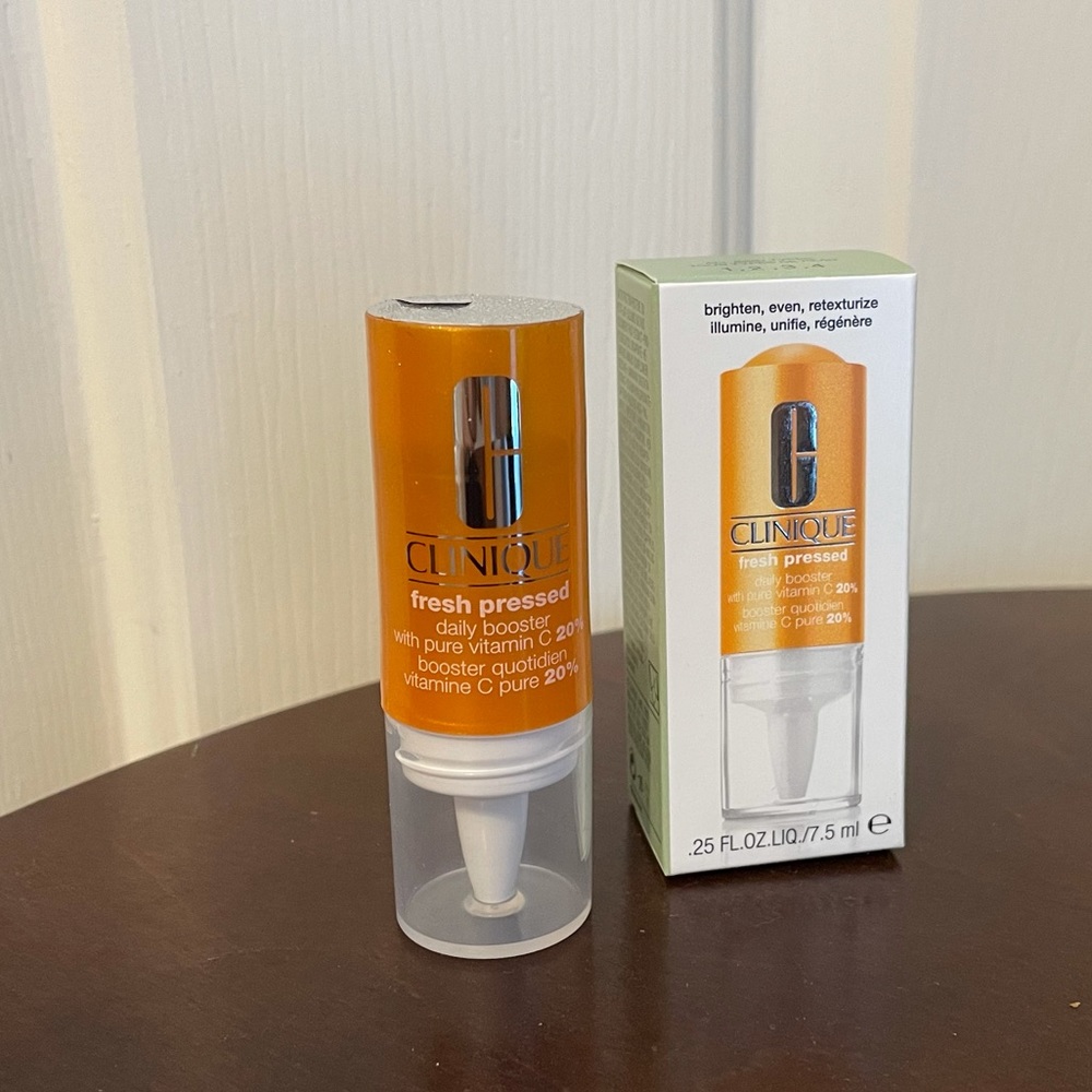 2/$15 New Clinique fresh pressed VC daily booster